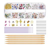 Kit de cristaux dentaires - Kit d'amélioration du sourire, accessoire de dents scintillantes, ensemble de bijoux dentaires réfléchissants | Kits de brillance des dents DIY, accessoires d'art dentaire