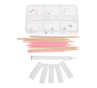 Kit de Cristaux Rhinestones pour Dents, Bijoux Décoratifs