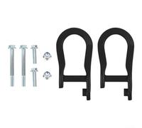 Kit de crochet de remorquage en acier pour Chevrolet 2007 2019 avec numéros OEM 84072462 84072463 84192871 Pièce de rechange (noir)