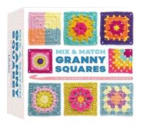 Kit de Crochet - Granny Square - 50 Modèles - Créativité Illimitée - Instructions Incluses - Poids Léger CROCHET