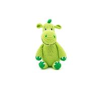 Kit de crochet Gründl Dieter le Dino - Créez votre dinosaure au crochet facilement(...) - Vert Vert G