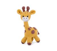 Kit de crochet Gründl Gina la Girafe - Créez votre girafe amigurumi en 100 % coton(...) - Jaune