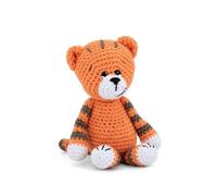 Kit de crochet Gründl Timmy le Tigre - Créez votre tigre amigurumi en 100 % coton(...) - Orange