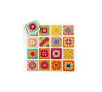 Kit de crochet - NO BRAND - Granny Square - 50 motifs - 102 x 102 cm - Facile utiliser CROCHET