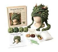 Kit De Crochet pour Bonnet Débutant Tissage D'Chapeaux Animaux