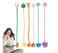 Kit de crochet pour débutant | Kit de marque-pages de tricot fait à la main avec instructions et vidéos pour femmes, hommes, adolescents et enfants