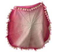 Kit De Crochet Pour Débutants | Fournitures D'artisanat Floral,Kit De Couverture Tricot Avec Bouquet Rose - Pour Adultes Femmes Maman Décoration Maison Couvertures Chambre Salon Bureau Comple