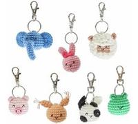 Kit de crochet Ricorumi « Porte-clés - Animaux Chingu » - Rico Design(...) - Blanc Blanc