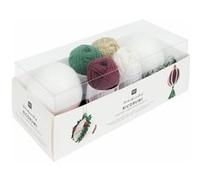 Kit de crochet Ricorumi Variation Or - Boules de Noël festives x2 - Rico Design(...) - Multicolore Multicolore G
