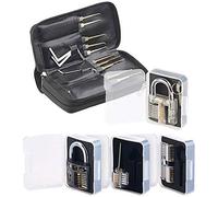 Kit de crochetage 30 pièces avec serrure dentraînement et étui [AGT]