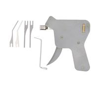 Kit de crochetage de serrure professionnel, outils de serrurier de précision en acier inoxydable ABS pour cadenas en laiton massif, ensemble de réparation de serrures antiques