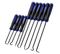 Kit de crochetage et de crochet, 10 pièces d'outils de réparation et de crochetage, équipement de crochet pour automobile, pour une utilisation dans l'atelier automobile, à la maison, en plein air