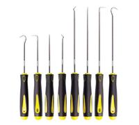 Kit de Crochetage, Outillage Mécanique, Bamyli Lot de 8 Pièces Jeu de Crochets et Tournevis de Précision, Outils pour Démontage et Réparation de Joints Torique