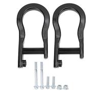 Kit de Crochets de remorquage Avant Noirs Robustes pour récupération de Camion, adaptés pour Chevrolet Silverado, GMC Sierra, GM, remplace OE 84072463, 23236699, 19159115