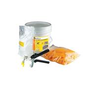 KIT DE CROISILLONS AUTONIVELANTS : PINCE + 100 CROISILLONS 2MM + 100 COINS + SEAU DE TRANSPORT