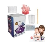 Kit de croissance du - 80 g - Kit de fabrication de cristaux - Expérience de cristaux - Jouet de projet STEM - Jouet éducatif pour et filles à partir de 8 ans