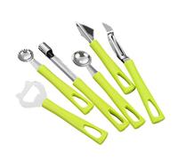 Kit de Cuillères Parisiennes | Extracteur Noyau pour Fruits - Éplucheur Découpeur Multifonction | Gadgets Polyvalents pour Préparation Aliments Maison Restaurant Pique-nique