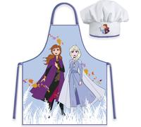 Kit de cuisine Disney Frozen pour enfants - tablier et bonnet pour cuisiner de manière créative