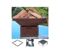 Kit de cuisson Brasero MINI CEVENOL Rond 40 cm - Accessoire Cuisson Brasero Plancha Barbecue