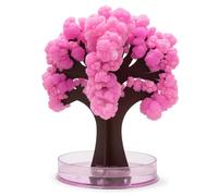 Kit de Culture de Cristaux d'arbre en Papier pour Enfants, expérience Scientifique DIY crée Un Mini Cerisier en Fleurs avec des Cristaux 3D colorés, Jouet éducatif Amusant et décoration Bureau