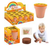 Kit de Culture de Fleurs,Boîte de Jardinage de démarrage de - Jardinières Auto-arrosantes, Sol, Utilisation intérieure et extérieure, Pas de gâchis, Jouet d'activité STEM Facile à pour Les