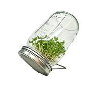 Kit de culture de germes - Bocaux empilables en verre transparent, pots à