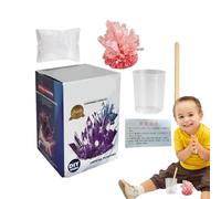 Kit de Culture en | Faites Pousser Vos Propres Cristaux Fabrication Toys scientifiques pour garçons et Filles âgés 8 Ans Plus, Jouets d'apprentissage, Jouet éducatif, Chimie la Science des STE