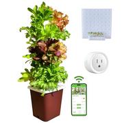 Kit de culture hydroponique, jardin vertical hydroponique, tour de culture de laitue de qualité alimentaire sans BPA, système de jardinage d'intérieur, 30 gousses, kit de germination des plantes