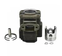 Kit de Cylindre 31mm avec Ensemble de Broches de Clip de Segment de Piston Compatible avec TL23 TL-23 TU23 2 Temps 23CC(Cylinder Piston KIT)