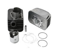 Kit de cylindre Big Bore 43 mm 65cc avec tête et piston compatible avec Ciao Boss 50 Boxer SI Bravo Ceao 50cc 10 mm 2 temps