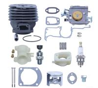 Kit de cylindre de 52 mm pour tronçonneuse 266XP 266 266SE avec joint de carburateur à piston