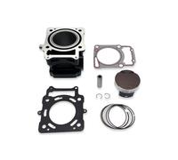 Kit de cylindre de moteur 74mm, Compatible avec le bloc NB300 ZS174MN-5, anneau de Piston, tampon de joint, refroidi à l'eau(Cylinder Kit Black)