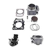Kit de cylindre de moteur de moto, bloc-cylindre de 74mm, joint de broche de segment de Piston, Compatible avec NB300 4T, Dirt Bike refroidi à l'eau