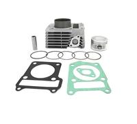 Kit de cylindre de moto 57.4mm 150CC avec bloc-cylindres à Piston et goupille for YAMAHA YBR125 mise à niveau modifiée vers YBR150