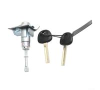 Kit de cylindre de serrure de porte avant avec 2 clés, ensemble de serrure de porte côté conducteur, excellente résistance et durabilité, pour Veloster 2011-17