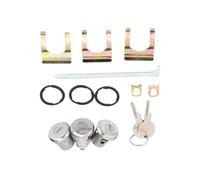 Kit de cylindre de serrure de porte et de coffre avec 2 prédécoupés compatible avec Chevelle Monte Carlo Camaro années 1960-1970