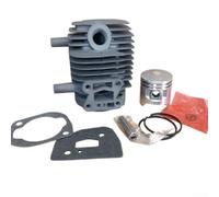 Kit de cylindre en acier de 34 mm compatible avec les pièces de moteur à brosse Rbc2511 Em2500l Em2500u Em2500ug Lt-250 Ms-220 Ms-250