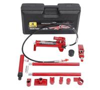 Kit de Cylindre hydraulique - Cric hydraulique Portable 4/10/12 t | Kit de réparation de cadre de voiture avec étui de rangement pour réparation de voiture, réparation de cadre, atelier