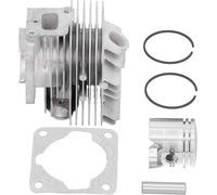 Kit de cylindre, Kit de piston de cylindre, Anneaux de piston, Pin Clips, Cylindre de débroussailleuse, Assemblage de cylindre, Accessoire de débroussailleuse