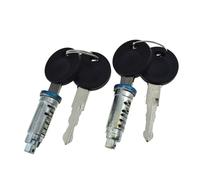Kit De Cylindre Serrure De Porte Avec Interrupteur Démarreur D'allumage Avec Clés Compatible Avec VW Pour Transporter T4 MK IV 1990 - 2003 701837205 Contact Antivol Direction