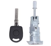 Kit de cylindres de serrure de porte avant gauche, remplacement pour B5 1998-2005, ensemble de barillets de serrure en alliage de zinc avec clé, assemblage durable de cylindre de s