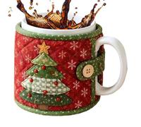 Kit de de Noël à faire soi-même, ensemble matelassé isolant | Kit quilting art et artisanat pour femmes, femmes, amateurs, débutants, maison, appartement, laboratoire, école, projet