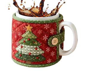 Kit de de Noël à faire soi-même, ensemble matelassé isolant | Kit quilting art et artisanat pour femmes, femmes, amateurs, débutants, maison, appartement, laboratoire, école, projet