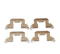 Kit de de Plaquettes de Frein, 4 Pièces Ressort D'étrier de Plaquette de Frein BPF1772A Kit de de Plaquettes de Frein pour Fiesta MK7 08 à 17