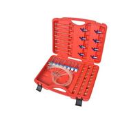 vidaXL Kit de Débitmètre Diesel et Adaptateur Rail Commun 8 Cylindres Accessoire Injecteur Kit de Testeur de Carburant Voiture Véhicule