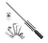 Kit de débosselage avec crochets, marteau, extracteur, pied-de-biche, crochet coulissant, outils de réparation de bosses métalliques, outils Super PDR