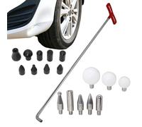 Kit de débosselage de carrosserie automobile - Outil de débosselage de voiture | Ensemble de débosselage robuste, outil de retrait de poignée confortable pour garage, réparation automobile, moto, SUV