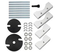 Kit de débosselage d'échappement moto | Outil Entretien Robuste En Aluminium - Ensemble outils réparation bosses tuyau échappement pour moto | Pour Hommes, Moto, Maison, Extérieur, Balades, Voyages Ro