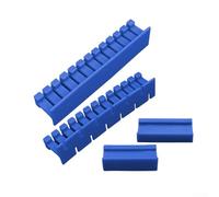 Kit de débosselage sans débosselage - 4 pièces - Extracteur de carrosserie automobile ABS pour réparation de carrosserie - Pour voitures et SUV - Douleur de pulvérisation de voiture (bleu)