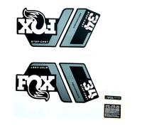 Kit de décalcomanie Fox 2022, 34 SC, P-S, Logo, Fork Gris